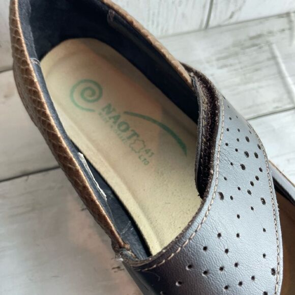 Naot Aroha Mary Jane Brown Size 41/10 - Picture 6 of 15